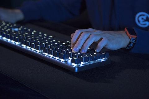 Aluminium Alloy Wireless Keyboard with Wrist Rest