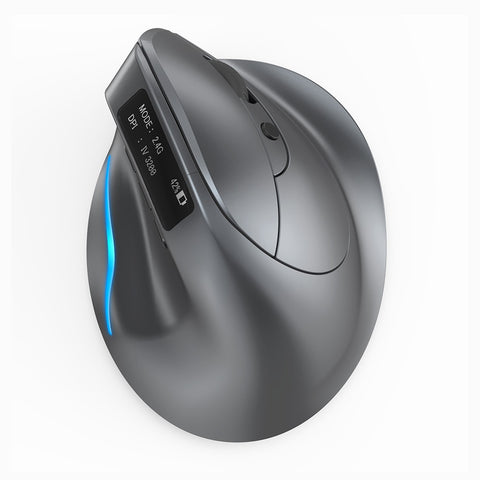 8 Buttons Rechargeable Vertical Mouse