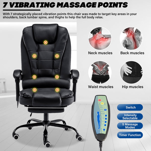Ergonomic Massage Office Chair
