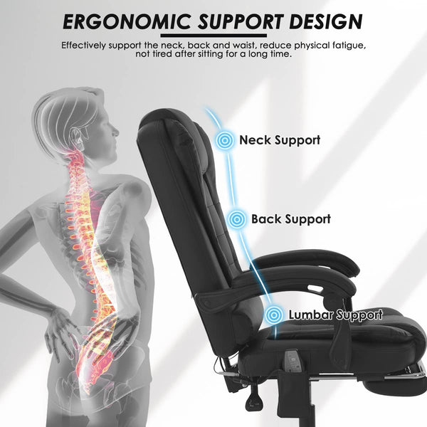 Ergonomic Massage Office Chair